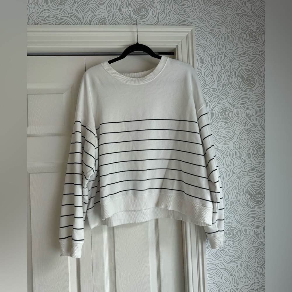 American Eagle Striped Crew